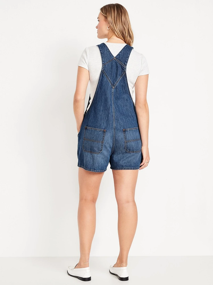 Baggy Jean Shortalls - 3-inch inseam