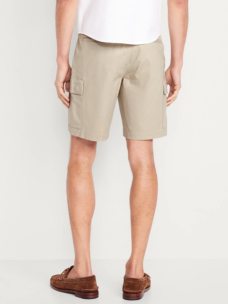 Lived-In Cargo Shorts -- 9-inch inseam