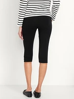 High-Waisted Crop Leggings