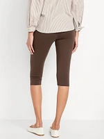 High-Waisted Crop Leggings