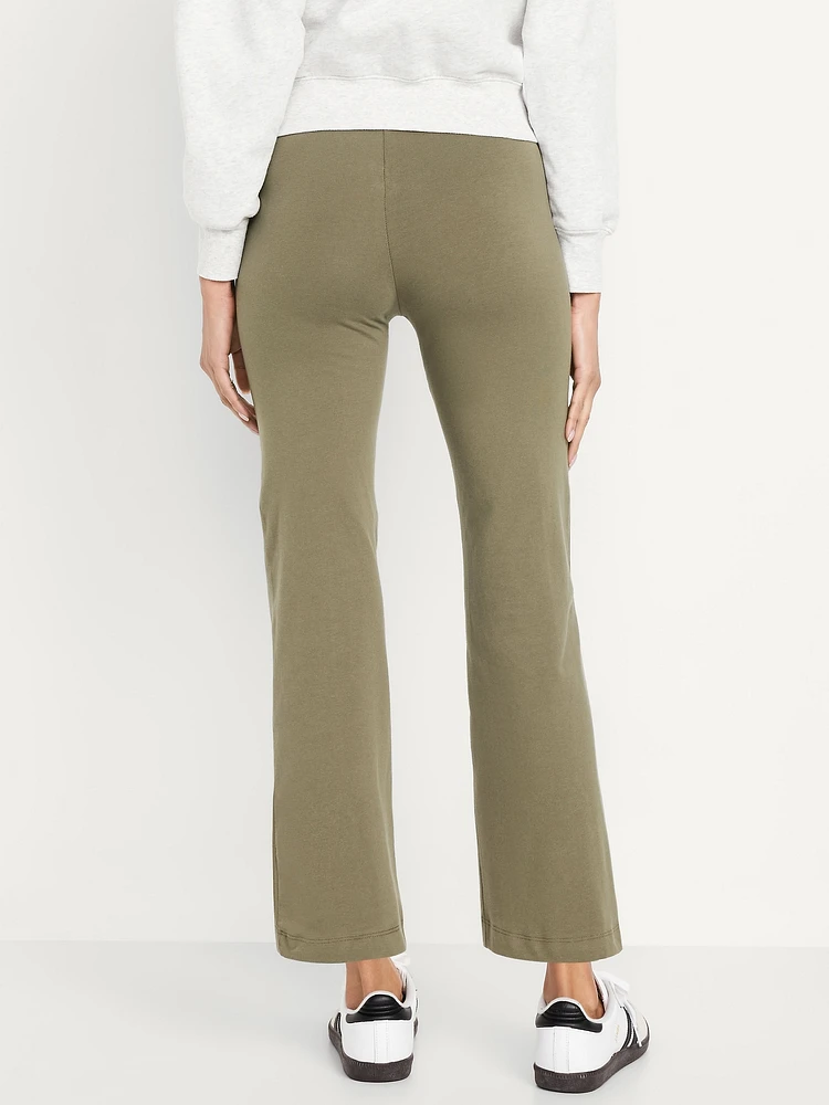High-Waisted Fashion Flare Leggings