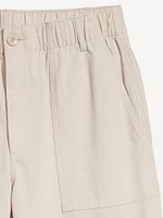 Crepe Workwear Shorts -- 7-inch inseam