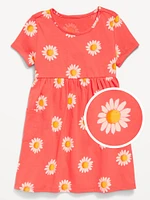 Short-Sleeve Dress for Toddler Girls