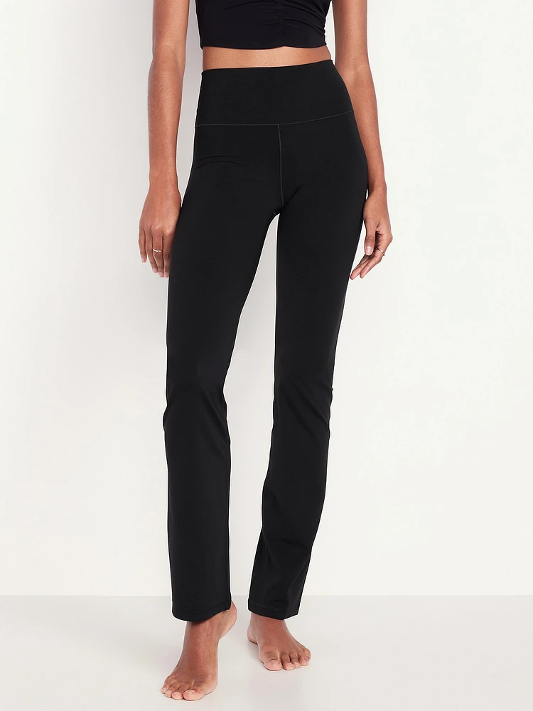 High-Waisted StudioSmooth Straight Legging