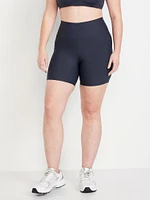 PowerSoft Pocket Biker Shorts -- 6-inch inseam