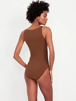 Double-Layer Cami Bodysuit