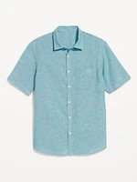 Classic Fit Everyday Linen-Blend Shirt