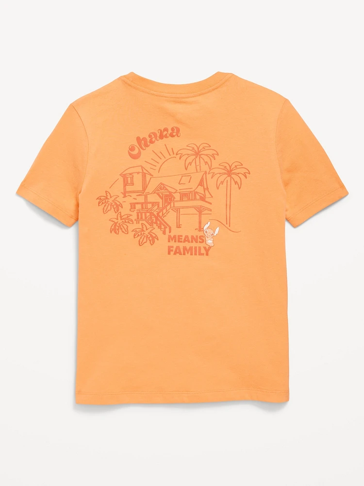 Disney© Lilo & Stitch Gender-Neutral Graphic T-Shirt for Kids
