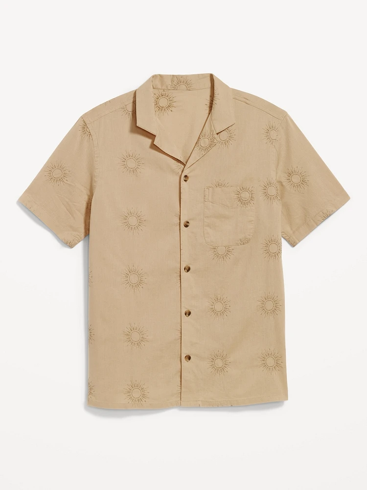 Short-Sleeve Camp Shirt