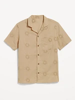 Short-Sleeve Camp Shirt