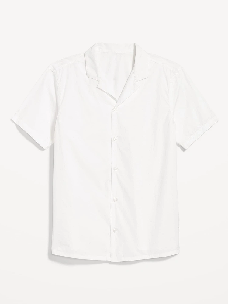 Short-Sleeve Camp Shirt