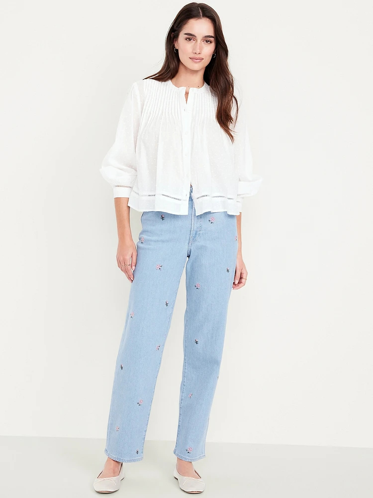 High-Waisted OG Loose Jeans
