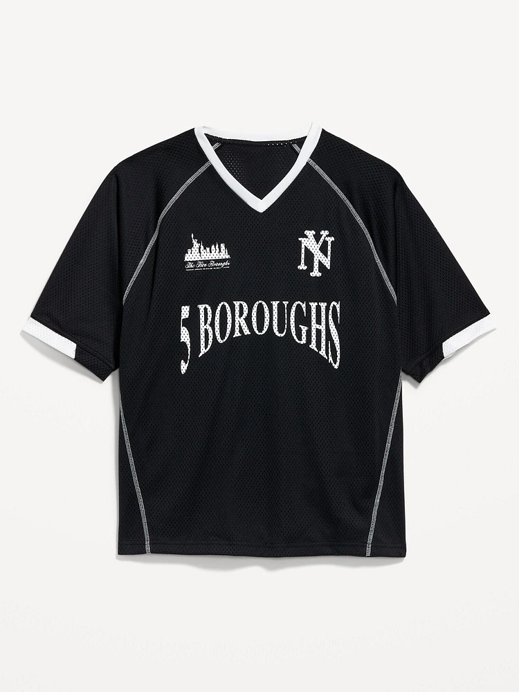 Mesh Graphic T-Shirt