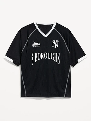 Mesh Graphic T-Shirt