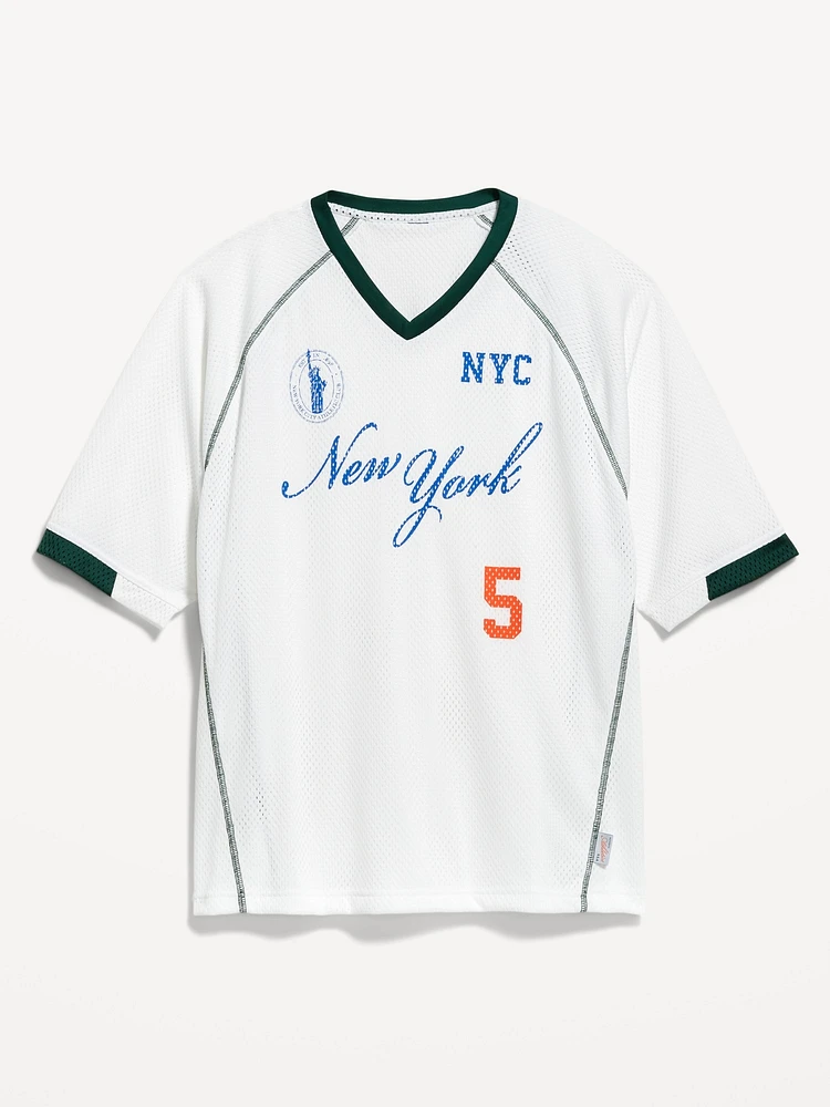 Mesh Graphic T-Shirt
