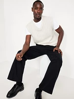Open-Stitch Sweater Vest