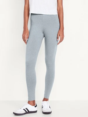 High-Waisted Jersey Leggings