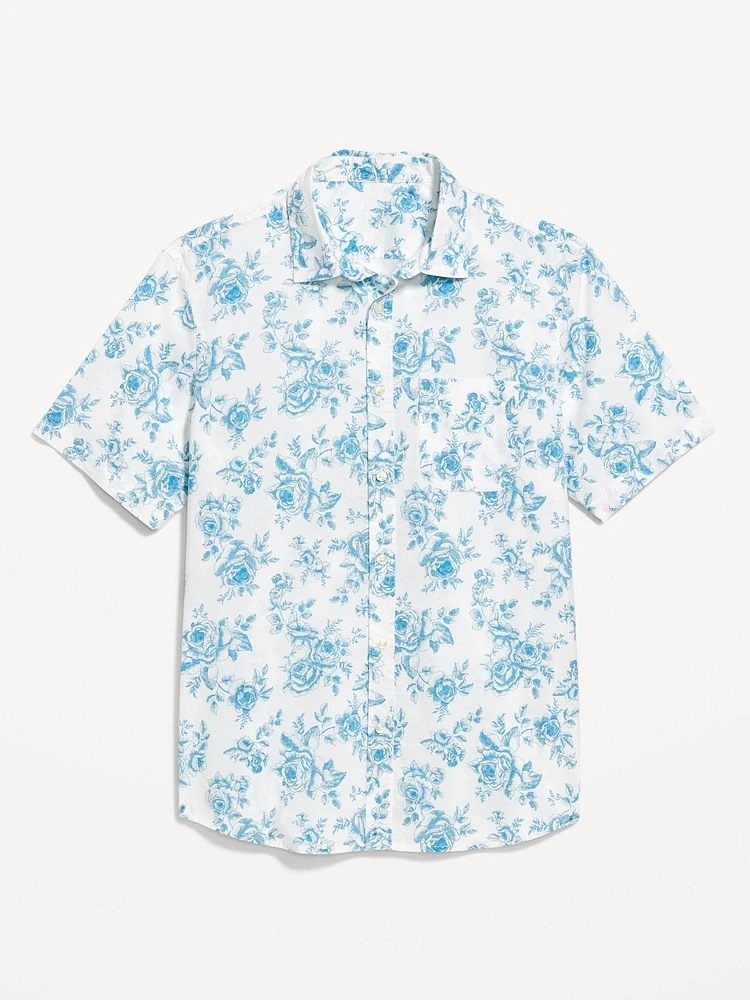 Classic Fit Everyday Floral Shirt