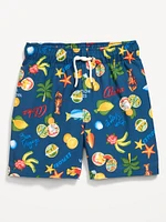 Printed Swim Trunks for Toddler Boys