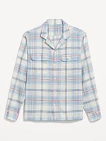 Lightweight Plaid Pocket Shirt