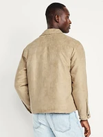 Faux-Suede Shacket