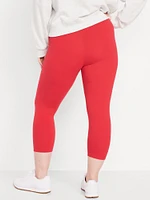 High-Waisted Crop Leggings