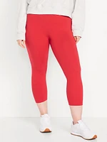 High-Waisted Crop Leggings