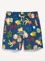 Printed Swim Trunks for Boys