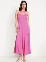 Sleeveless Ribbed Maxi Dress