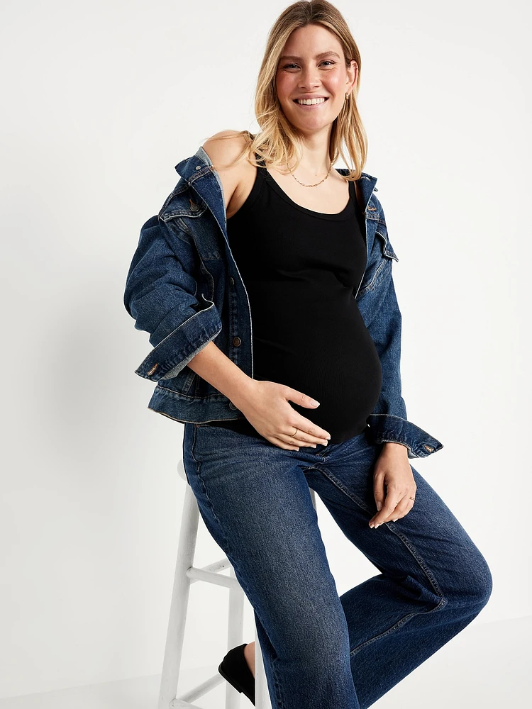 Camisole côtelée de maternité