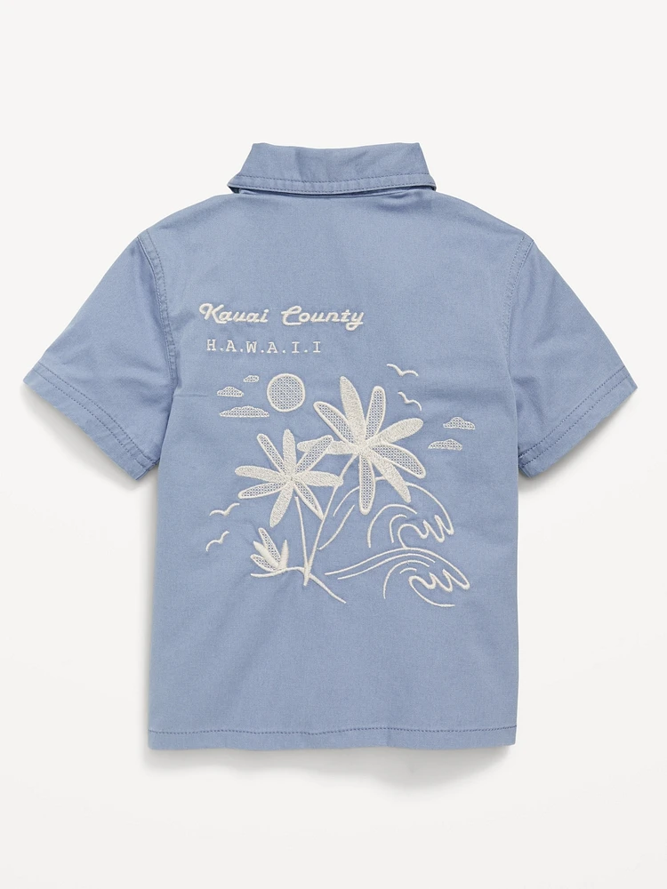 Short-Sleeve Shirt for Toddler Boys