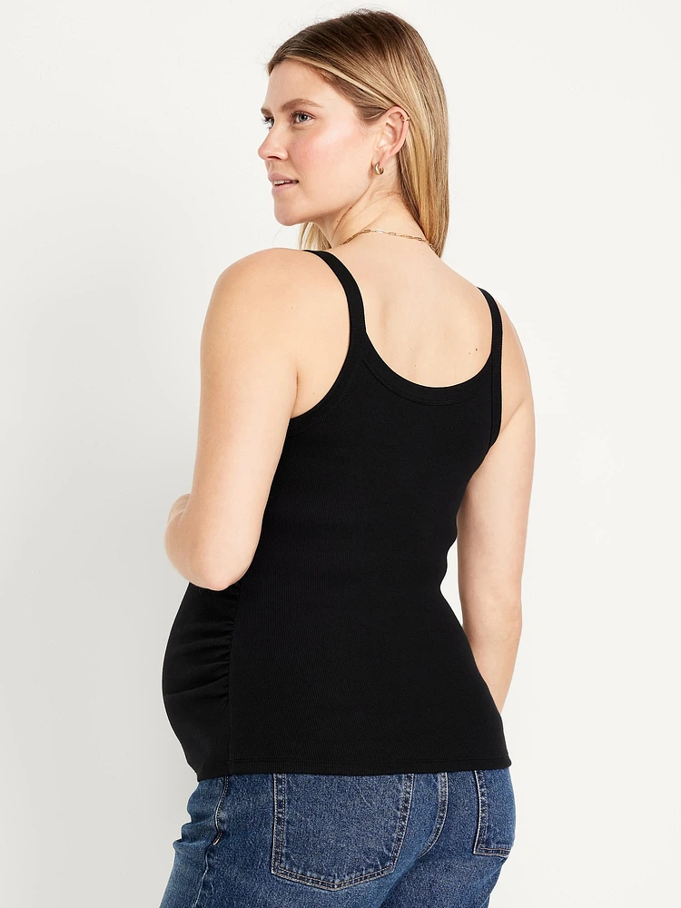 Camisole côtelée de maternité