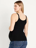 Camisole côtelée de maternité