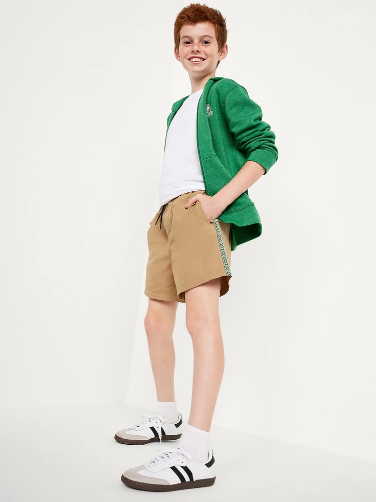 Above Knee Tech Zip-Pocket Shorts for Boys