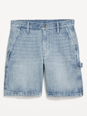 Loose Jean Carpenter Shorts - 9-inch inseam