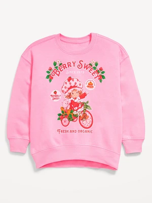 Strawberry Shortcake™ Oversized Graphic Sweatshirt for Girls