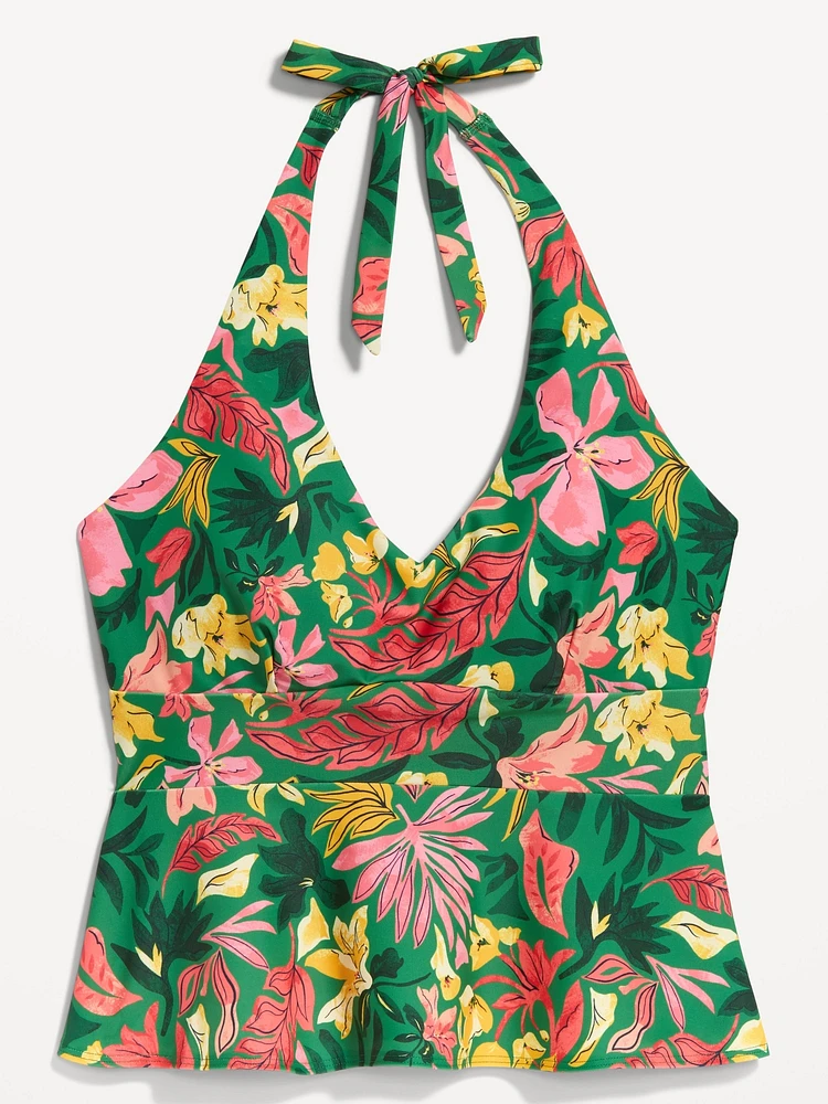 Matte Tankini Swim Top