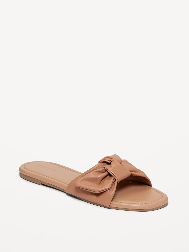 Knotted Slide Sandal