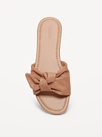 Knotted Slide Sandal