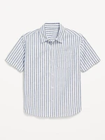 Short-Sleeve Oxford Shirt for Boys