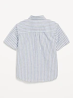Short-Sleeve Oxford Shirt for Boys