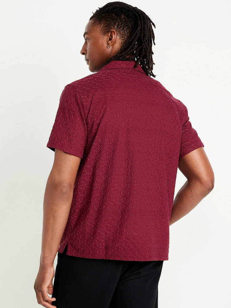 Short-Sleeve Camp Shirt