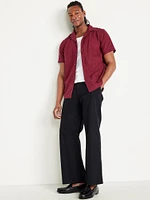 Short-Sleeve Camp Shirt