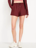 High-Waisted PowerSoft Shorts -- 3.5-inch inseam