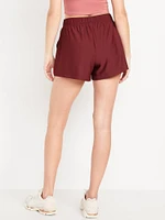High-Waisted PowerSoft Shorts -- 3.5-inch inseam