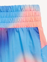 High-Waisted Dolphin-Hem Run Shorts for Girls