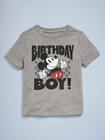 Disney© Birthday Mickey Mouse Graphic T-Shirt for Toddler Boys