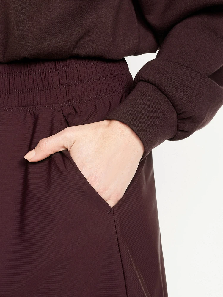 High-Waisted SleekTech Skort