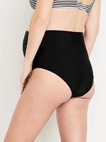 Culotte de baignade à taille haute maternité