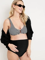 Culotte de baignade à taille haute maternité